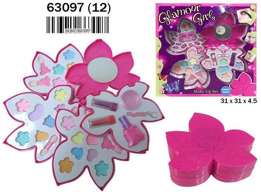 Flower Makeup Box 3 Floors