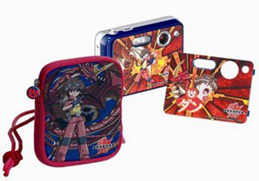 Fotocamera digitale + custodia Bakugan