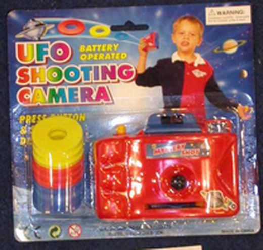 Camara fotos lanza discos