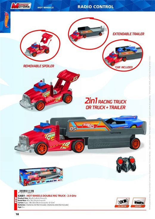 Camion Rc Hot Wheels