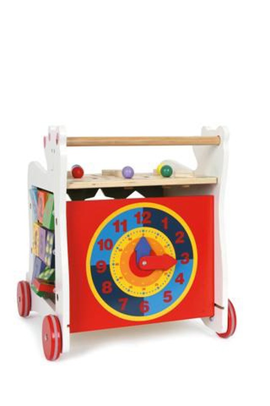 7393 Carrello primi passi Orso small foot, 5 lati divertenti, per  promuovere le capacità motorie, da 1 anno : : Giochi e giocattoli