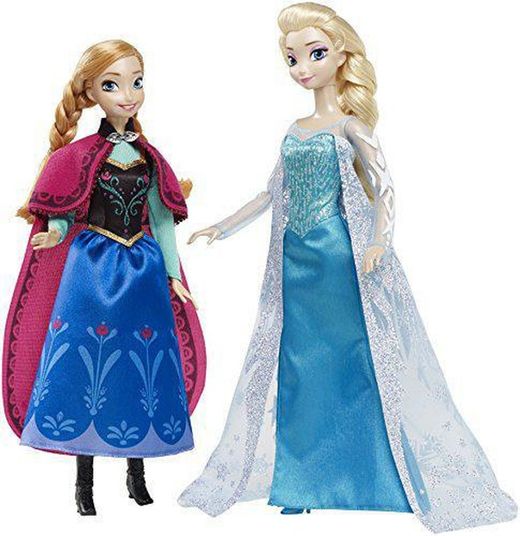 classique Disney Ana et Elsa Mattel CKL63