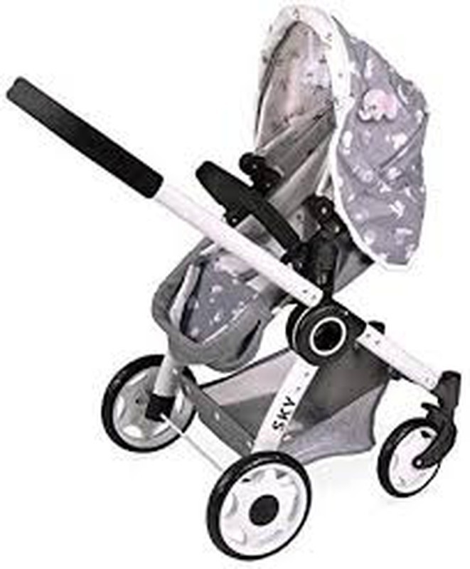 Coche Muneca 3x1 Plegable Sky Playfunstore