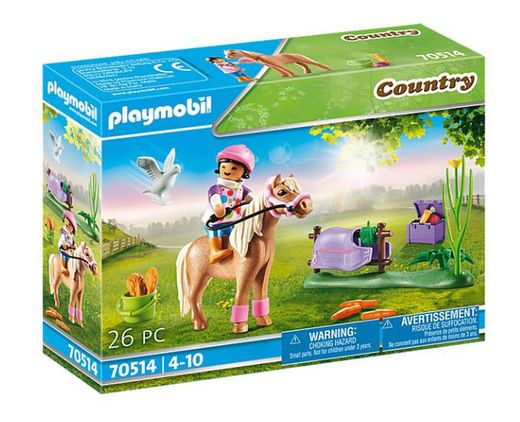 Country Poni Islandes C/Jinete Playmobil