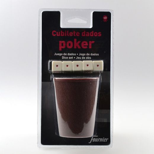 Calice di dadi da poker