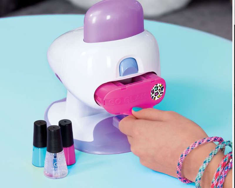 Go Glam Deluxe Nail Kit Stamper Maquina para Personalizar Unhas