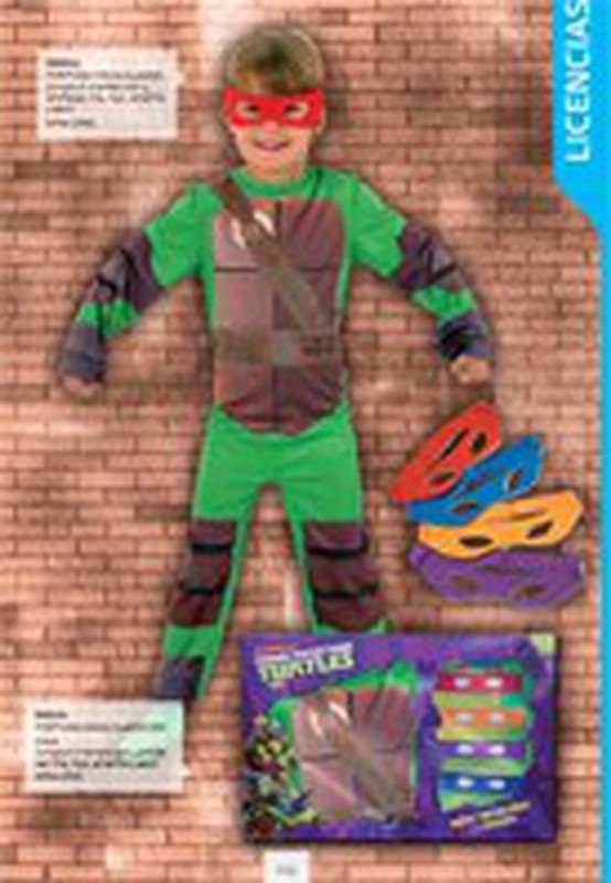 Costume da Ninja Turtles Tm — Playfunstore