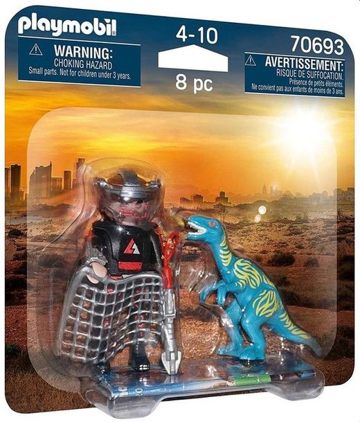 Duo Pack Velociraptor Y Saqueador