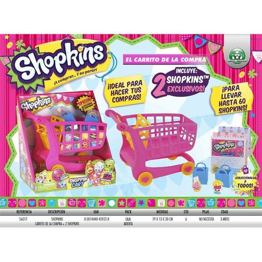Le panier Shopkins + 2 Shopkins