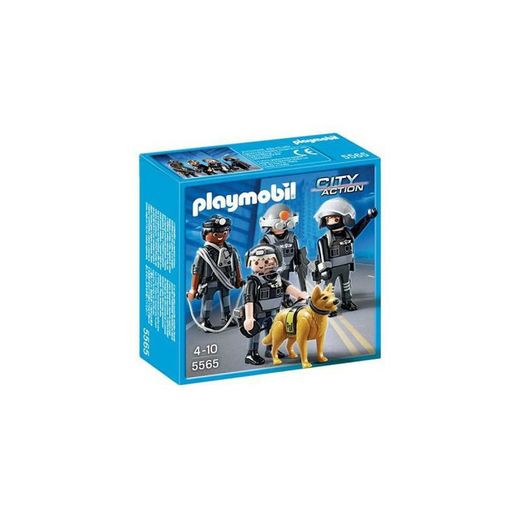 Playmobil 5565 City Unit Police Special Unit Team