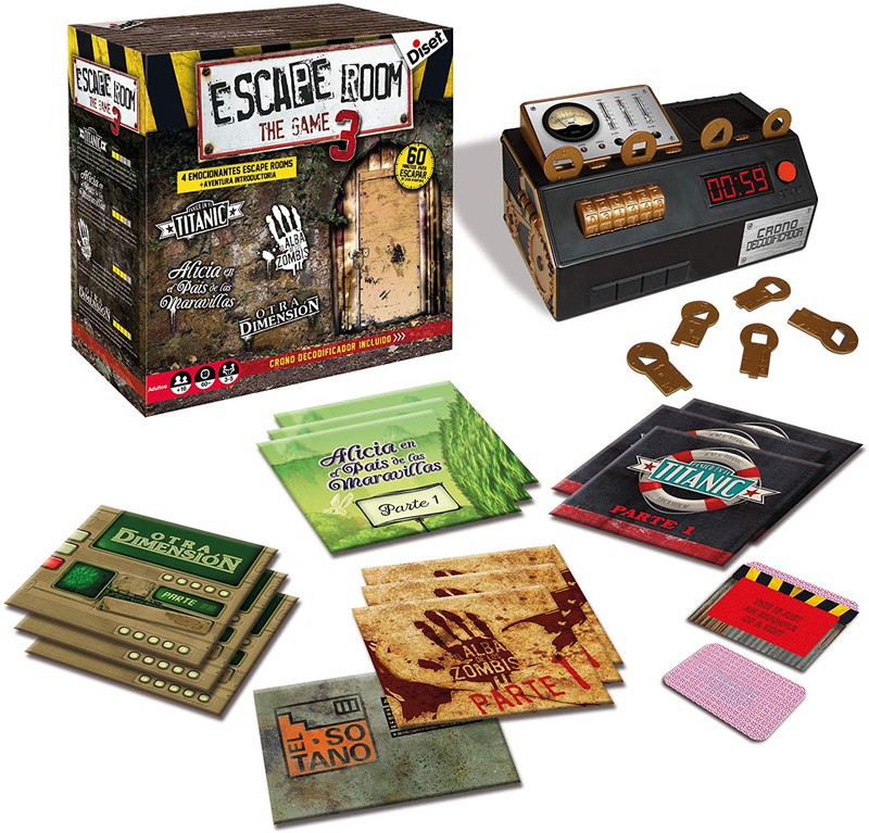 Como jogar ESCAPE ROOM: BOARD GAME! 