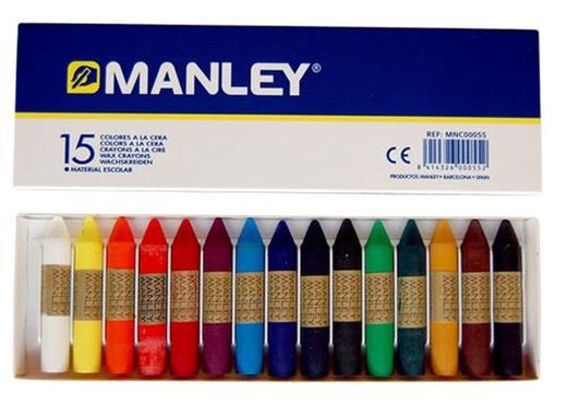 Estuche 15 Ceras Manley
