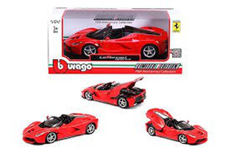 Miniature Ferrari LaFerrari - Echelle 1/24 - Hotwheels - Voitures