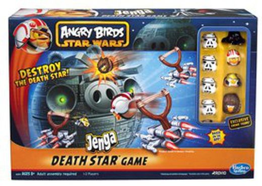 Jenga Todesstern Angry Birds