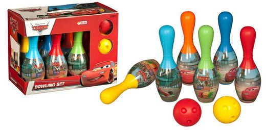 Juego 6 Bolos Cars