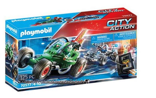 Kart Policial: Persecución Ladrón De Caja Fuerte