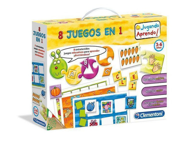 Aprende com 8 Jogos em 1, Jogos educativos