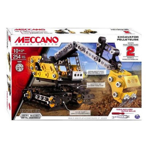 Meccano Construction Excavator