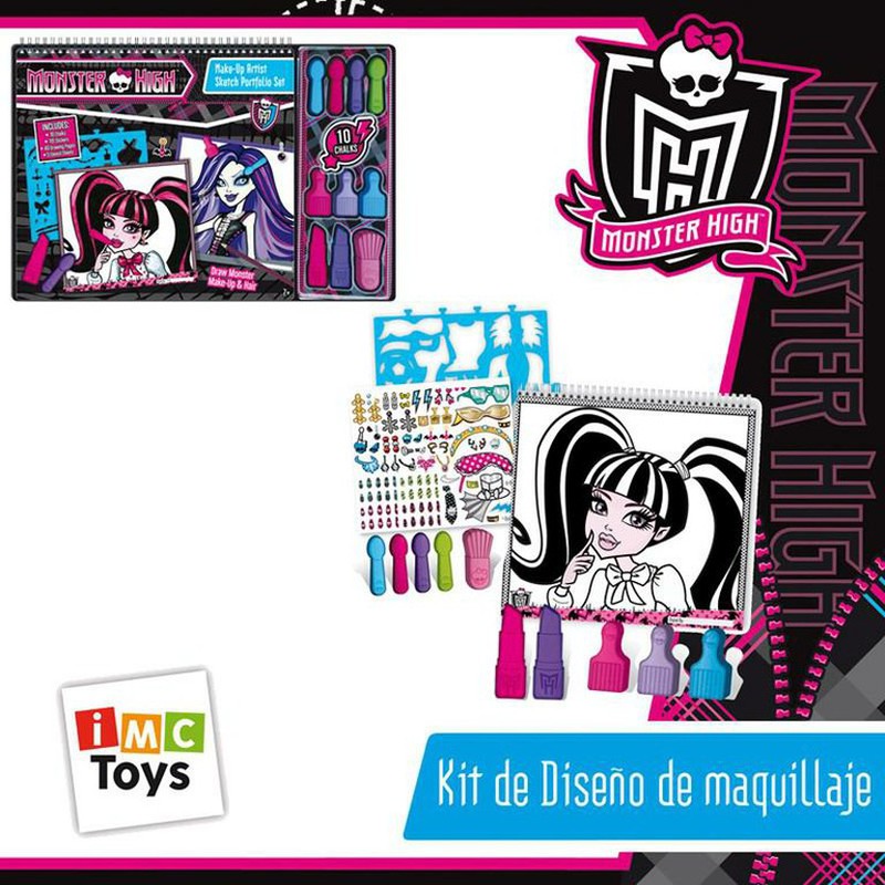 Kit Maquiagem Monster High Make Glam