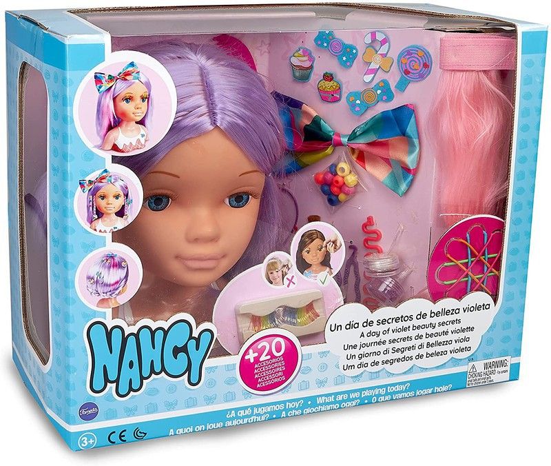 Toys R Nancy Un DÃa Secretos De Belleza Nancy Busto Violeta Nancy