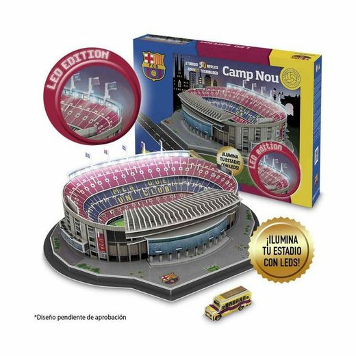 Nanostad Camp Nou con Leds Giochi Preziosi