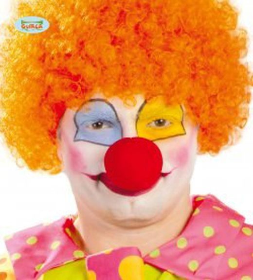 Mousse de clown de nez rouge 6 cm