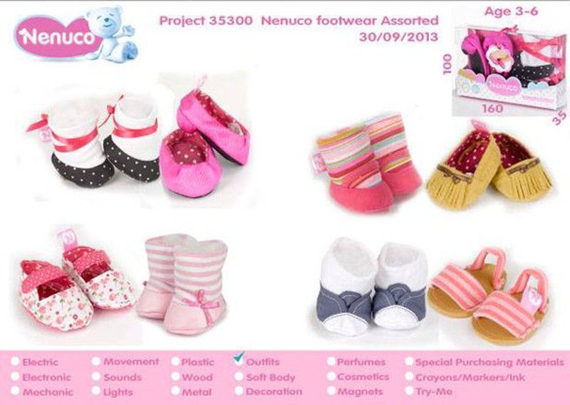 Nenuco Sapatos e Meias — Playfunstore