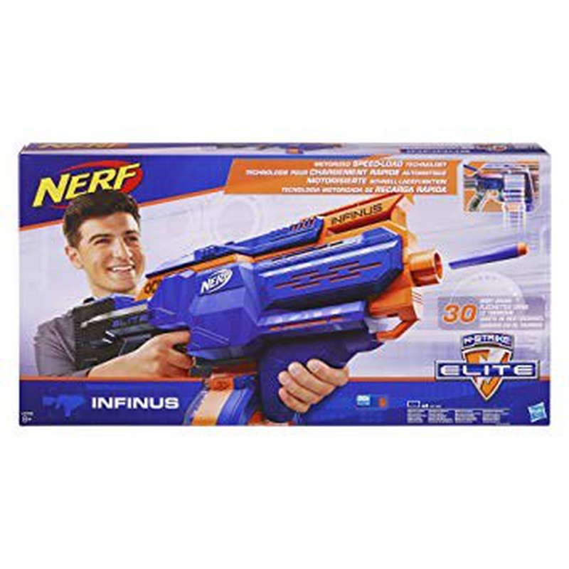 Nerf metralhadora mira amare amarelala