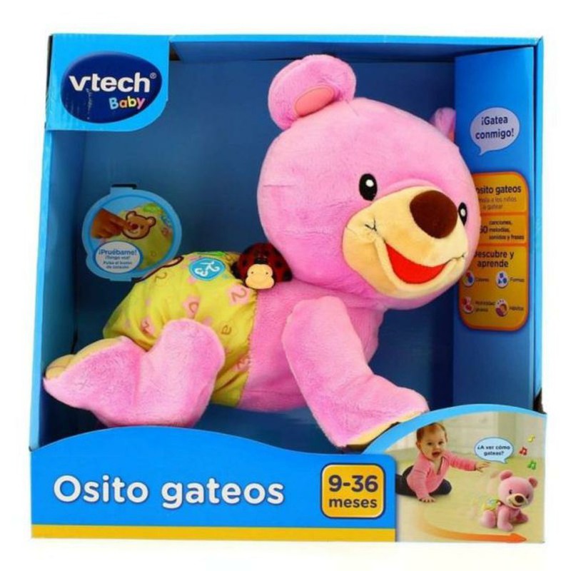 Vtech crawling on sale bear pink