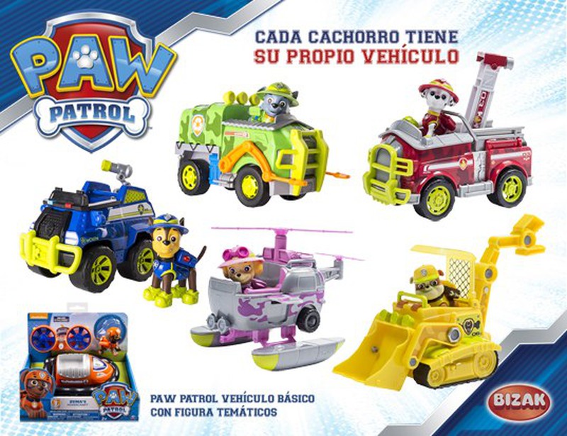 Paw patrol vehiculo basico online