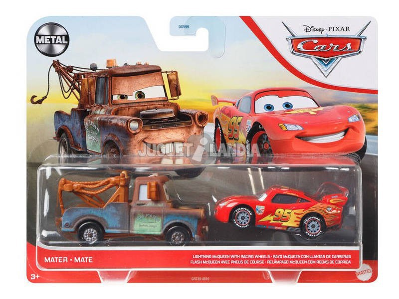 Pack 2 mini-véhicules Speedy et Parker - Disney Pixar Cars 3 Mattel : King  Jouet, Les autres véhicules Mattel - Véhicules, circuits et jouets  radiocommandés