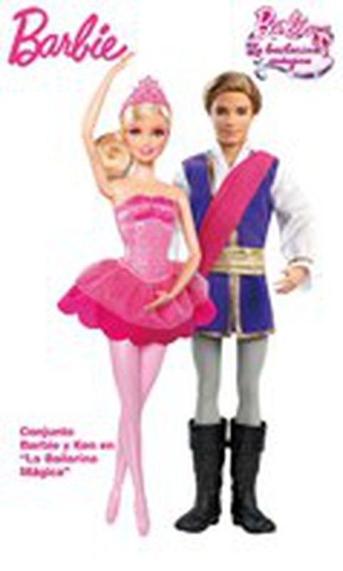 Barbie Ballerina + Ken Prin Pack