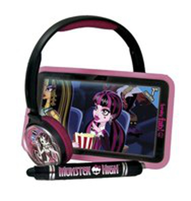 Tablette Multimedia Tactile Monster High : tablette enfant INGO 7 pouces 7+  ans pas chère