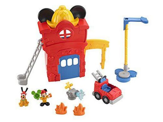 Caserne de pompiers Mickey de Fisher-Price