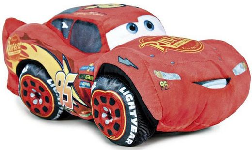 Voitures en peluche 3 25cm. Flash McQueen