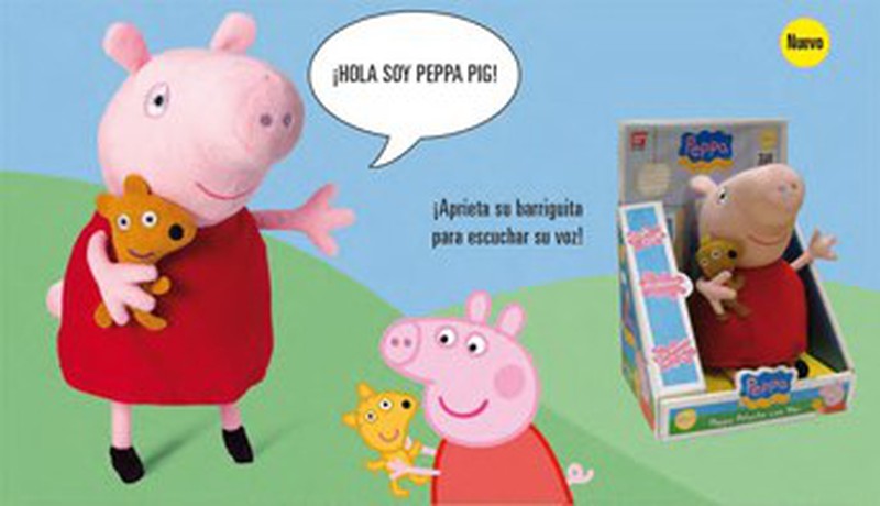 Peluche Peppa Pig Con Voz con Ofertas en Carrefour