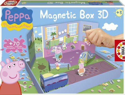 Peppa Pig Magnetix Box Educa Games 15659
