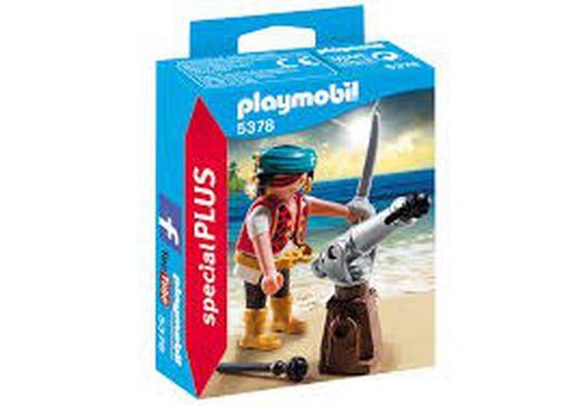 Playmobil pirate avec canon