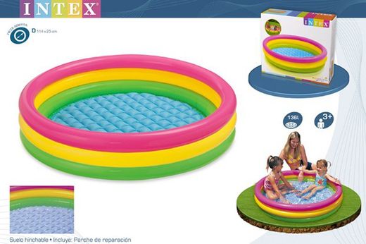 Pool 3 Tubes Colore 114 cm +2