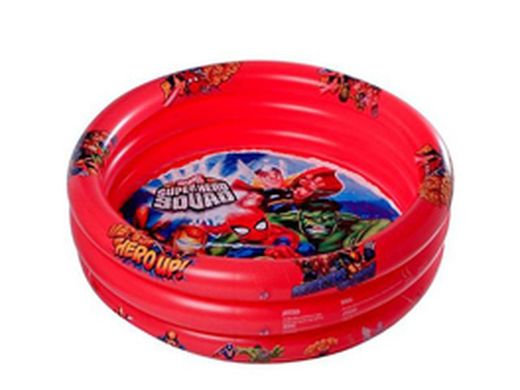 Pool 3 tubes superhero 90cm