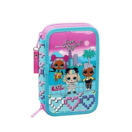 Double Lol Pencil Case Pk. 28 pieces