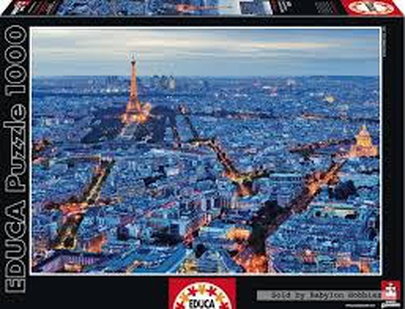 Paris, 1000 Pieces, Educa