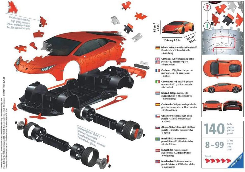 Lamborghini Huracán Evo ganha miniatura feita em quebra-cabeça 3D -  21/09/2020 - UOL Carros