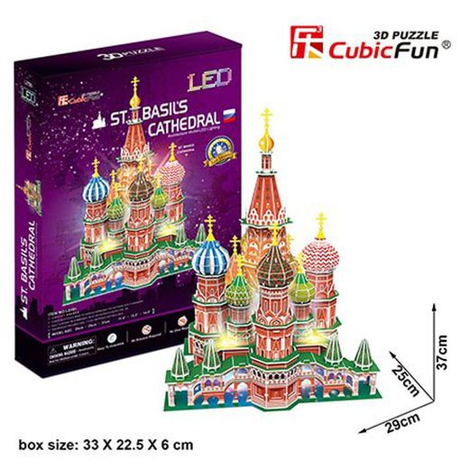 3D Puzzle St.Basil'S Kathedrale