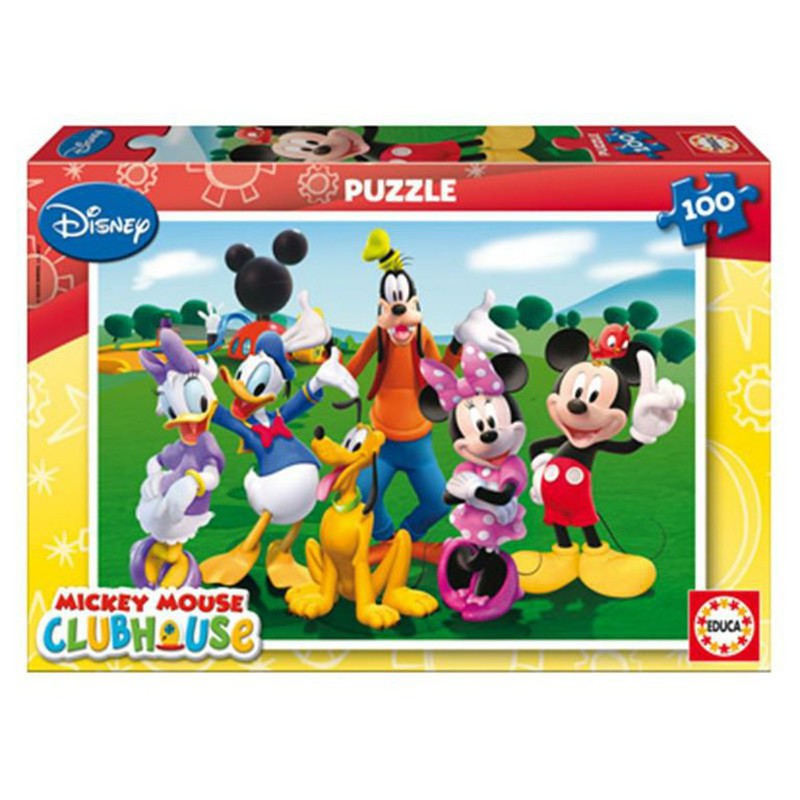 Quebra Cabeça Mickey 100 peças Hasbro - Loja EBEG