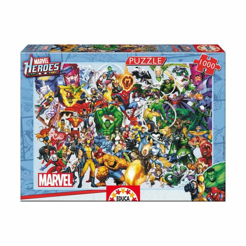 Educa 15560 - Marvel Heroes - 500 Pieces - Marvel Puzzle
