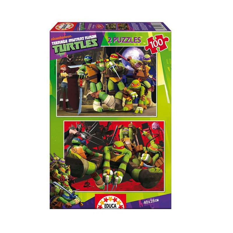 2 X 100 Puzzle Teenage Mutant Ninja Turtles 15687