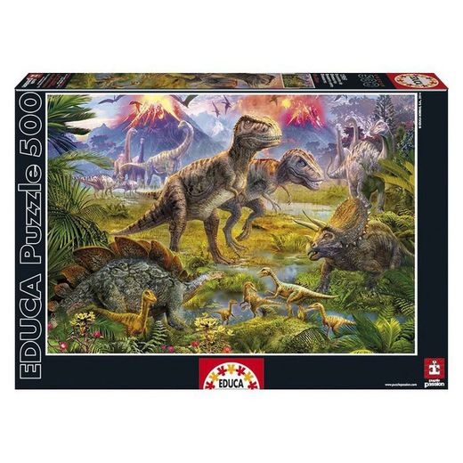 500 Dinosaur Encounter Puzzle von Educa 15969