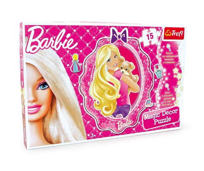 Barbie puzzle sospeso, 15 pezzi Small Foot 3444 — Playfunstore