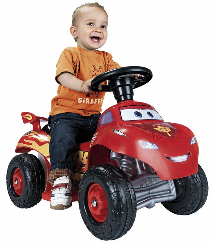 Lightning mcqueen store quad bike